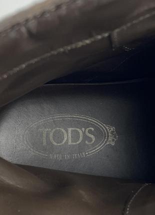 Ботинки tod’s originals, черевики оригинал, оригінал4 фото