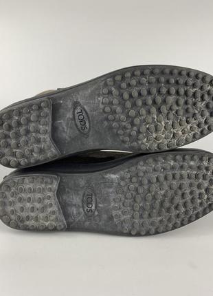 Ботинки tod’s originals, черевики оригинал, оригінал9 фото