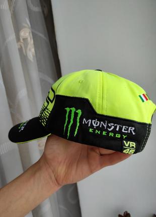 Кепка бейсболка monster energy valentino rossi vr46 racing collection yamaha suzuki4 фото