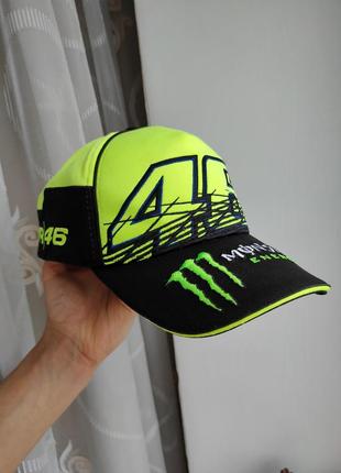 Кепка бейсболка monster energy valentino rossi vr46 racing collection yamaha suzuki10 фото