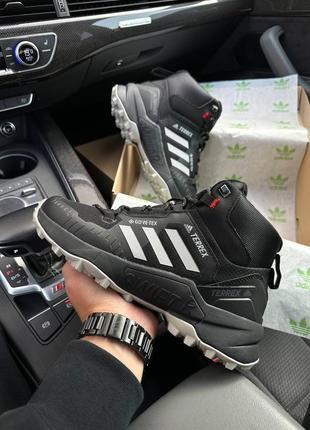 Чоловічі кросівки adidas terrex swift r termo black light gray