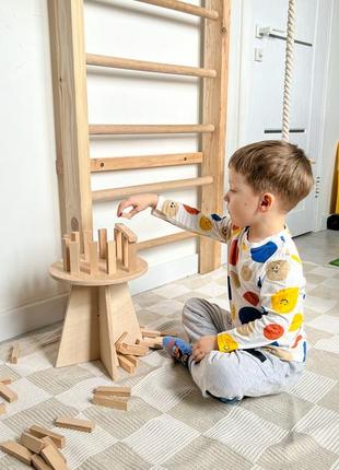 Табурет детский, стульчик деревянный5 фото