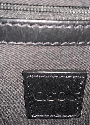 Кожаная женская классическая брендовая сумка,оригинал asos10 фото