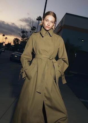 Zara плащ тренч, s/m