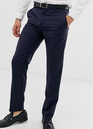 Шикарные шерстяные мужские брюки