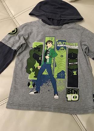 Футболка з довгим рукавом на хлопчика 6 років