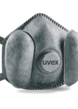 Высокоэффективная формованная маска uvex silv-air 7330 ffp34 фото
