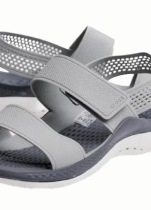 Sandal literide 360 light grey/slate grey кроксы женские сандалии
