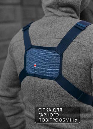 Сумка нагрудна честриг wallbag жилет techwear на груди а5 фото