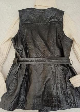 Жилет натуральная кожа размер 42, подойдет на l