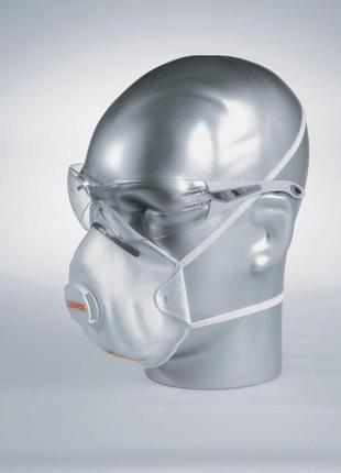 Респіраторна маска uvex silv-air classic 2210 ffp2 роздрібна упаковка (3 шт.)3 фото