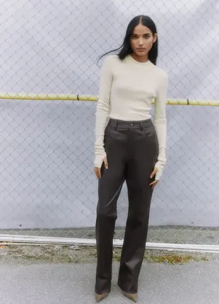 Свитер из шерсти и кашемира h&m premium 1013565004
