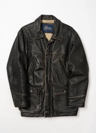 Peak performance vintage leather jacket&nbsp;мужская кожаная куртка