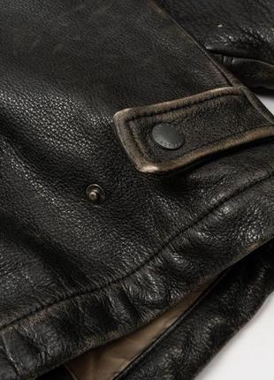 Peak performance vintage leather jacket&nbsp;мужская кожаная куртка6 фото