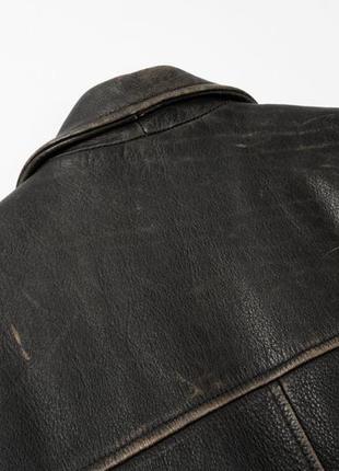Peak performance vintage leather jacket&nbsp;мужская кожаная куртка7 фото