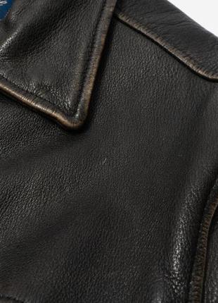 Peak performance vintage leather jacket&nbsp;мужская кожаная куртка2 фото