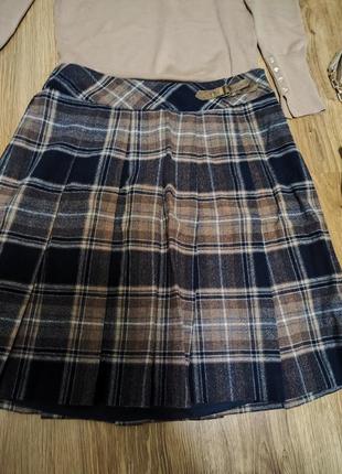 Шерстяная юбка, размер s2 фото