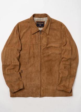 Mc. gregor suede leather jacket мужская кожаная куртка