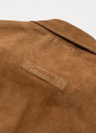 Mc. gregor suede leather jacket&nbsp;мужская кожаная куртка5 фото
