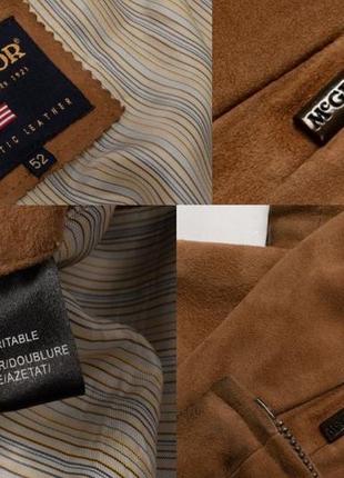 Mc. gregor suede leather jacket&nbsp;мужская кожаная куртка10 фото