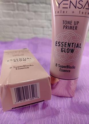 Yensa легкий праймер із невидимим удосконалювальним атласним фінішем tone up essential glow primer1 фото