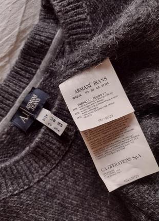 52коротка120920 плаття//armani jeans плаття сукня туніка % альпака вовна мохер6 фото