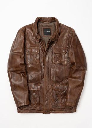 Charles vogele leather jacket&nbsp;мужская кожаная куртка