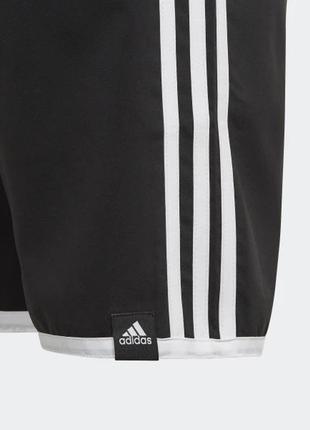 Короткие шорты для плавания плавки  adidas 3-stripes4 фото