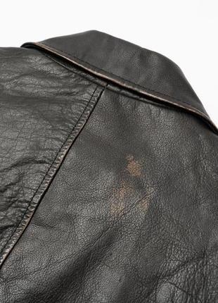 Mustang vintage leather jacket&nbsp;мужская кожаная куртка6 фото