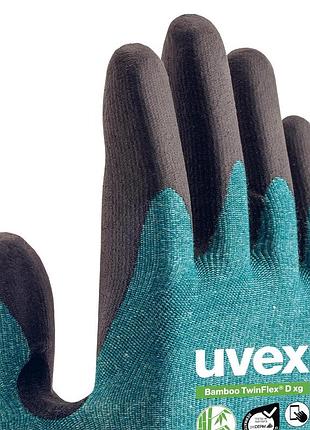 Перчатки uvex bamboo twinflex d xg для защиты от порезов 7
