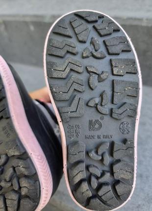 Зимові гумові чобітки, сніготопи, дутикі 22-23р