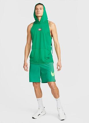 Майка nike dri-fit sport clash з капюшоном. нова оригінал