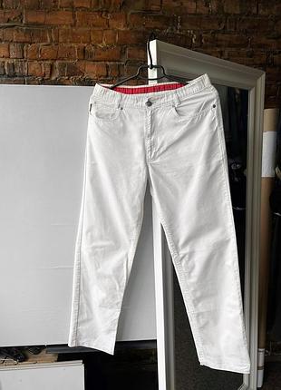 Burberry london men’s white premium jeans pants люксові штани, джинси