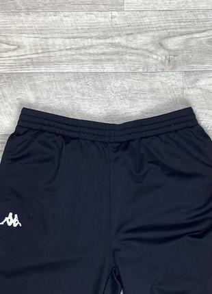 Kappa штаны м размер на манжете спортивные чёрные оригинал3 фото