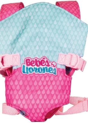 Рюкзак - кенгуру детская переноска для кукол  cry babies baby doll carrier оригинал от imc toys