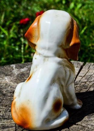 Скульптура собака,собачка,щенок! germany! редкая!3 фото