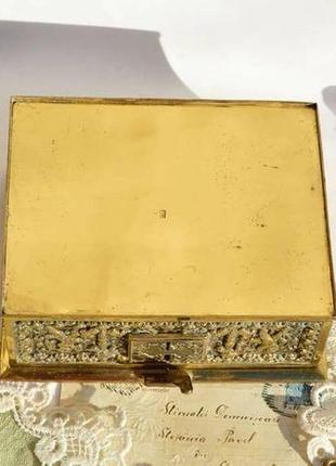 Антикварна розкішна скринька! редка!!