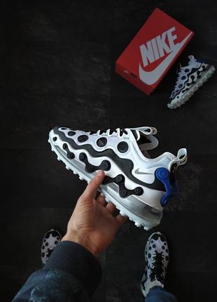 Мужские кроссовки nike air max white black3 фото