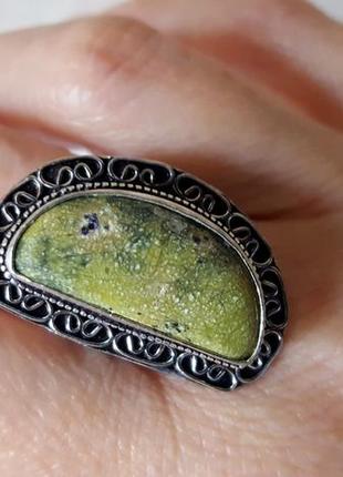 Кольцо с атлантиситом