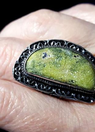 Кольцо с атлантиситом