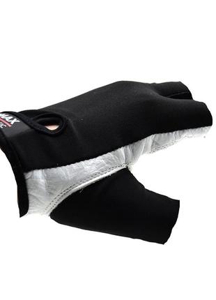Перчатки для фитнеса и тяжелой атлетики madmax mfg-250 basic white m7 фото