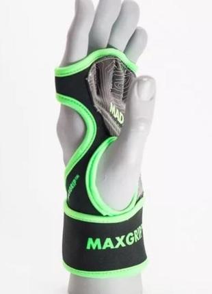 Перчатки для фитнеса и тяжелой атлетики madmax mfg-303 maxgrip neoprene wraps black/grey l/xl3 фото