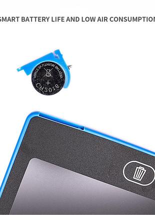 6.5-дюймовый детский жк планшет для рисования, заметок или обучения, синий