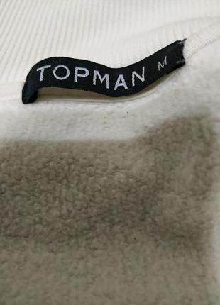 Спортивная котоновая кофта олимпийка толстовка topman4 фото