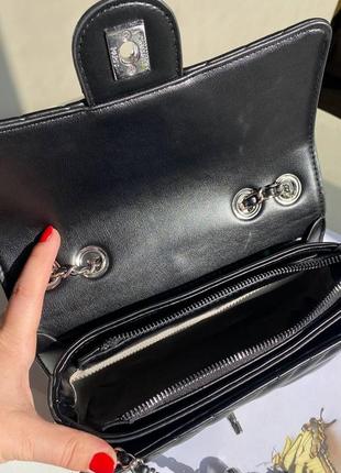 Женская сумка chanel, сумка шанель, брендовая сумка, кросс боди, стеганая сумка, клатч, сумка на плечо4 фото