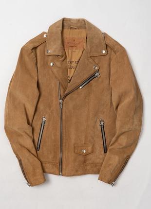 Goosecraft suede leather jacket чоловіча шкіряна куртка1 фото
