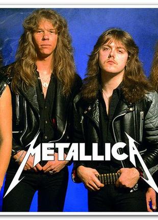 Metallica - музыкальная группа постер