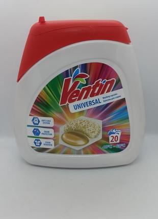 Капсулы для стирки ventin universal, 20 шт