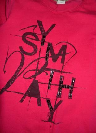 Xs/s футболка цвета марсала с длинным рукавом s'oliver, хлопок2 фото