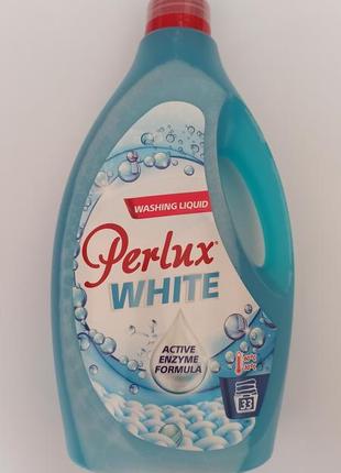 Гель для прання perlux white, 1,98л./33 прання